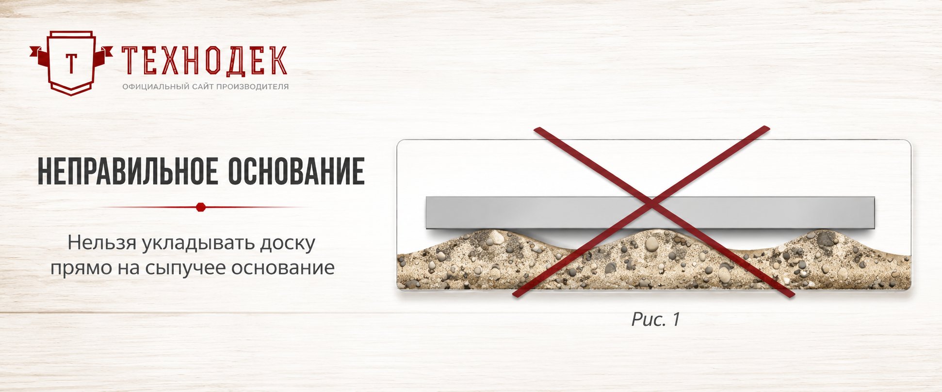 Неправильно основание