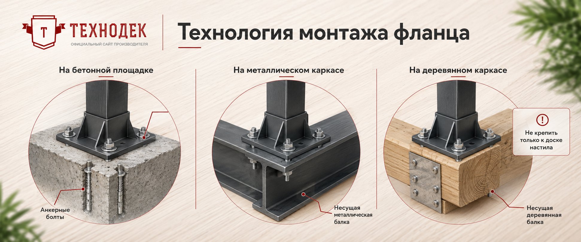 Технология монтажа фланца